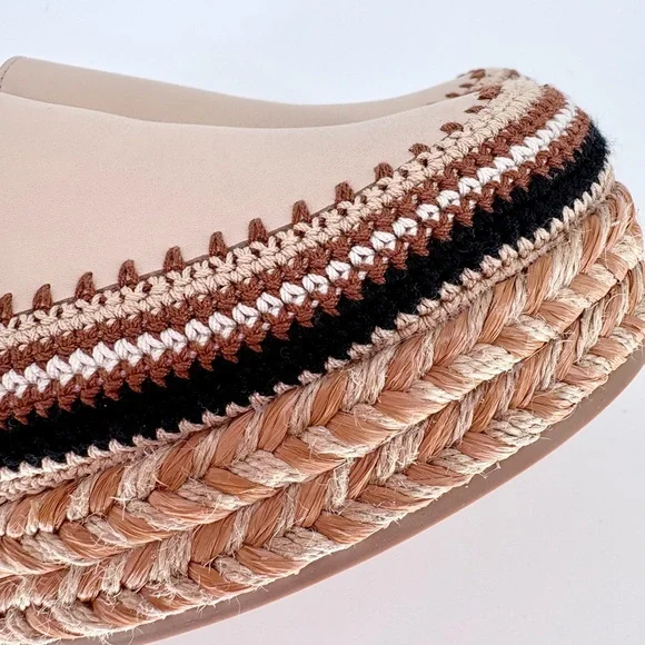 ULLA JOHNSON LUCIA CROCHET-KNIT ESPADRILLES - Picture 13 of 16